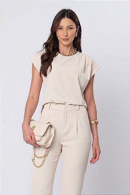 BLUSA NEW LUMA CLASSIC BEIGE