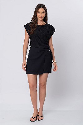 SHORT SAIA MARINA PRETO
