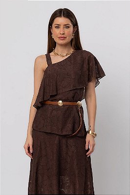 BLUSA MAVIE MARROM