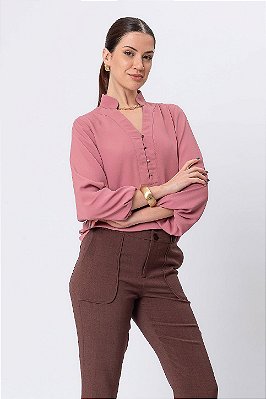 BLUSA MANGA 3/4 JAQUELINE NOSTALGIC ROSE