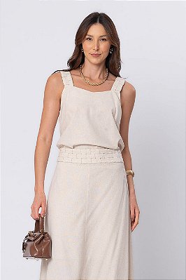 REGATA LINEN FLORA CLASSIC BEIGE