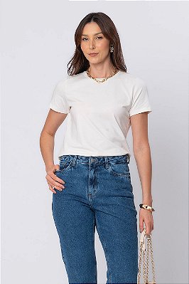 T-SHIRT COTTON PRIME OFF WHITE