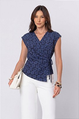 Blusa Estampada Marcele Feminina