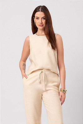 Regata Linen Camille Natural Feminina
