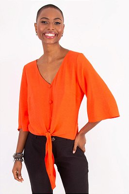 Blusa Laço Hellen Feminina