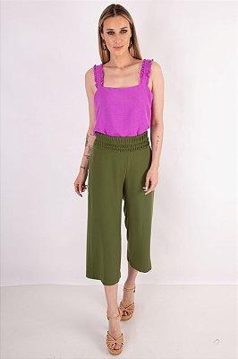 Calça Pantacourt Maria Clara Feminina
