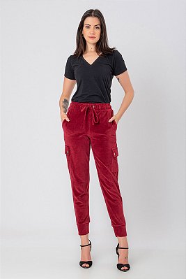 Calça Plush Jogger Cris Feminina