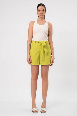 Short Alfaiataria Yasmin Feminino
