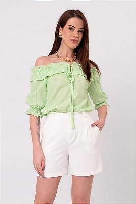 Blusa Crepe Nancy Feminina
