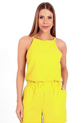 Regata Crepe Madalena Feminina