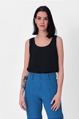 Regata Crepe Ana Beatriz Feminina