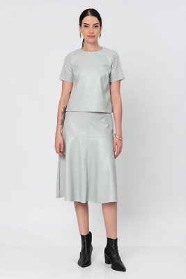Saia Midi Modern Elisa Feminina