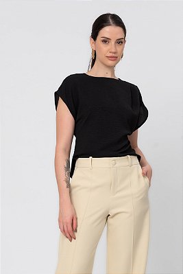 Blusa Manga Curta Dalila Feminina