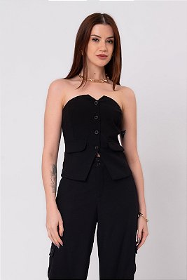 Blusa sem Alça Isadora Feminina