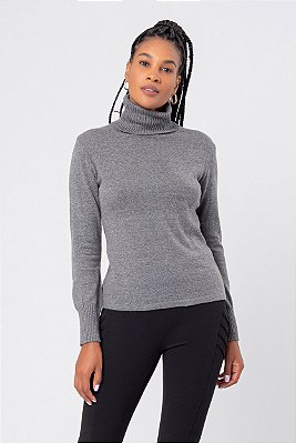 Tricot Gola Alta Mary Feminino