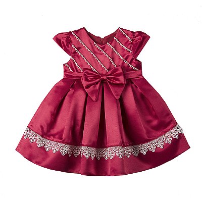 vestido festa bebê