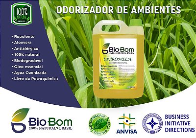 BIOBOM CITRONELA 5L - ANTIALÉRGICO - REPELENTE