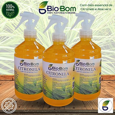 CITRONELA BIOBOM 500ML - ANTIALÉRGICO - ALOEVERA