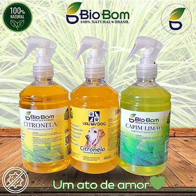 KIT CASA COMPLETO BIOBOM 500ML - ANTIALÉRGICO - ALOEVERA