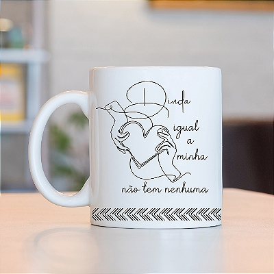 Caneca Personalizada para Padrinhos de Batismo – 325 ml