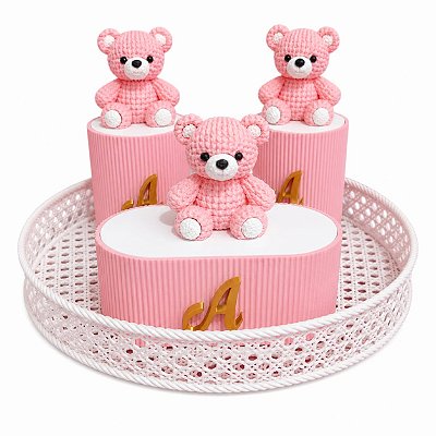 Kit Higiene Bebê Personalizado – Tema Ursinho