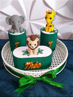 Kit Higiene Bebê Personalizado – Safari