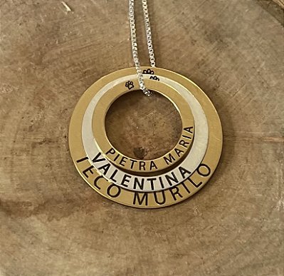 Mandala  Personalizada 3 Elos