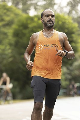 Camiseta Regata Masculina Laranja