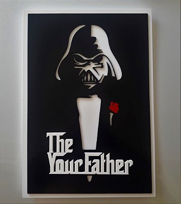 Placa Decorativa Personalizada The Your Father