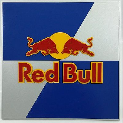 Placa Decorativa Red B 3d Mdf Laca