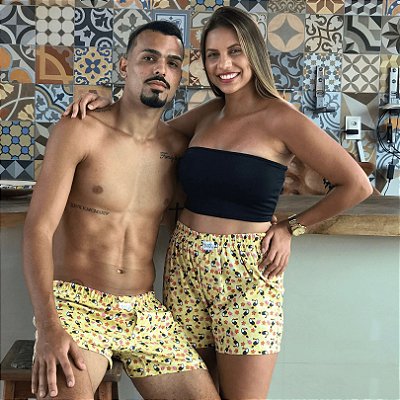 Short Samba Canção Unissex Tucanos