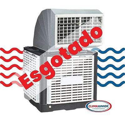 Climatizador Industrial ClimaJunior CJ 23.000 Completo - Saída Superior