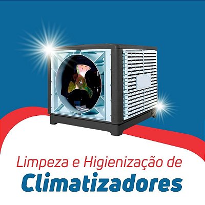 Limpeza e Higienização de Climatizadores Evaporativos