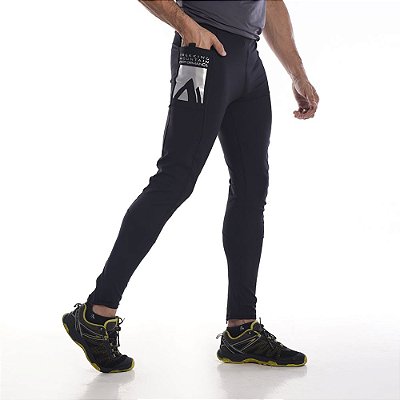 Calça Legging Black Trail Masculino Hard Adventure