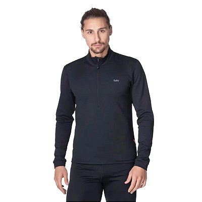 Blusa Segunda Pele Térmica X-Thermo DS Zip Masculino Solo