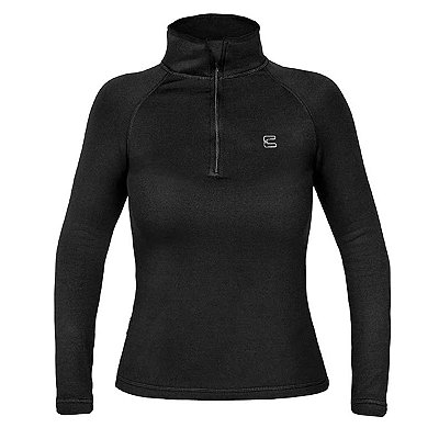 Blusa Segunda Pele Térmica ThermoPlus Zip Feminino Curtlo