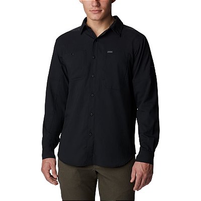 Camisa Silver Ridge II Utility Lite Manga Longa Masculino Columbia