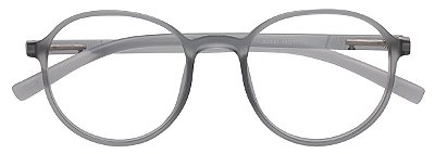 Armação Óculos Receituário AT 1051 Cinza Transparente