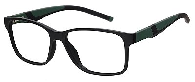 Armação Óculos Receituário AT 1063 Preto/Verde