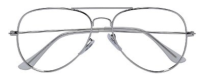 Armação Óculos Receituário AT 3025 Prata