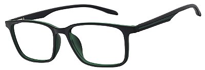 Armação Óculos Receituário AT 1089 Preto/Verde