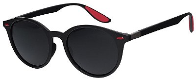 Óculos de Sol Unissex AT 5068 Preto/Vermelho