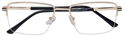 Armação Óculos Receituário AT 1005 Dourado