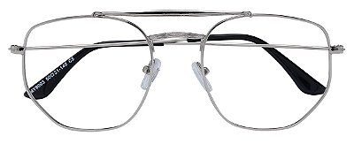 Armação Óculos Receituário AT 9003 Prata