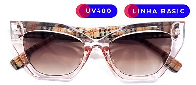 Óculos de Sol Unissex AT 211168 Rosé/Xadrez