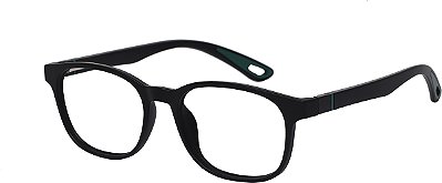 Armação Óculos Receituário Korki Preto/Verde
