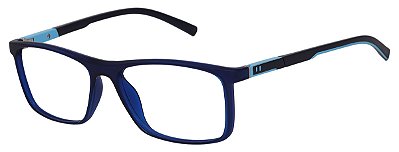 Armação Óculos Receituário Liôn Preto/Azul
