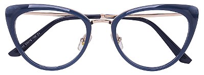 Armação Óculos Receituário Yara Azul