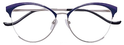 Armação Óculos Receituário Nyala Azul/Roxo