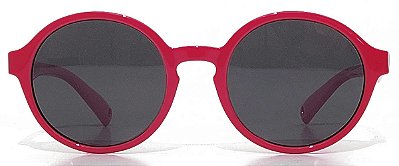 Óculos De Sol Flexível Silicone Infantil Volga Rosa Dual (05 A 10 Anos)